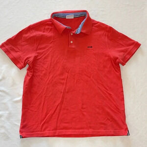 Le TIGRE Women's Short sleeve golf Polo Shirt Large‎ EUC